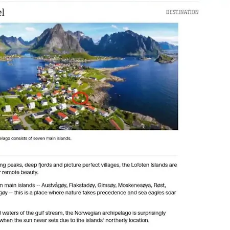 House By The Sea Reine, Lofoten Reine