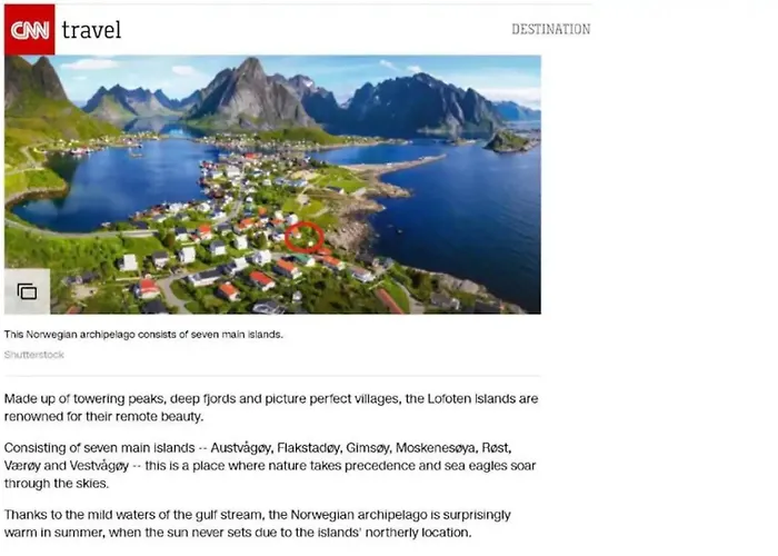 House By The Sea Reine, Lofoten Reine